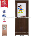 Wholesale Factory Custom PVC Plastic Shower Doors, avec verre forgé